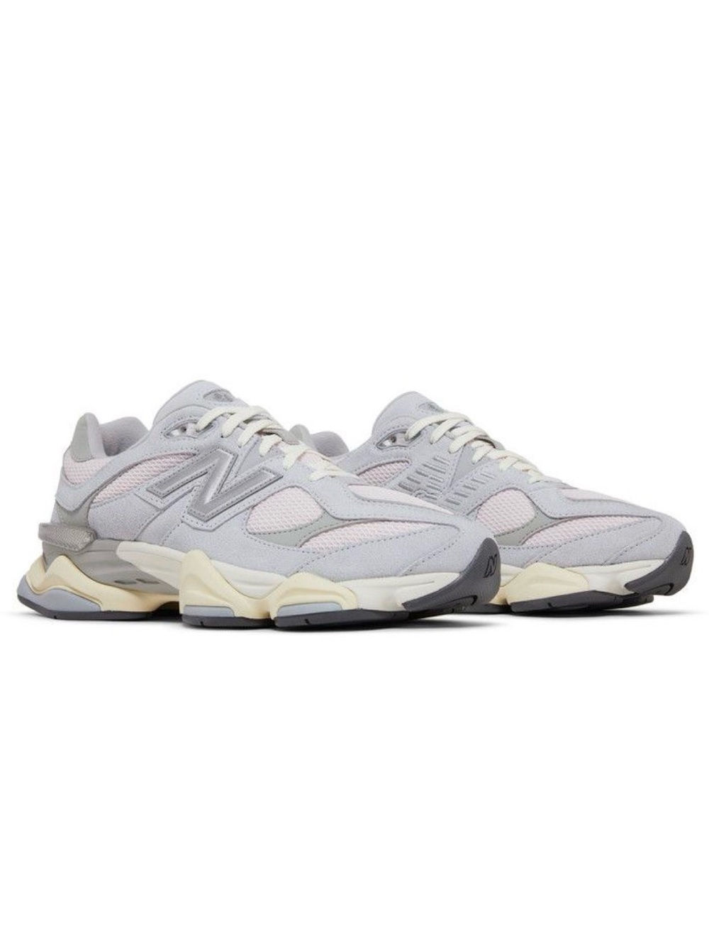 New Balance 9060 Pale Gray/Off-White Sneakers